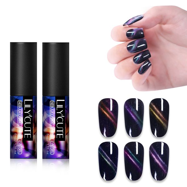 lilycute 5ml 3d chameleon cat eye gel nail art magnetic soak off uv gel polish black base coat needed with magnetic stick, Red;pink
lilycute 5ml 3d chameleon cat eye gel nail art magnetic soak off uv gel polish black base coat needed with magnetic stick, Red;pink