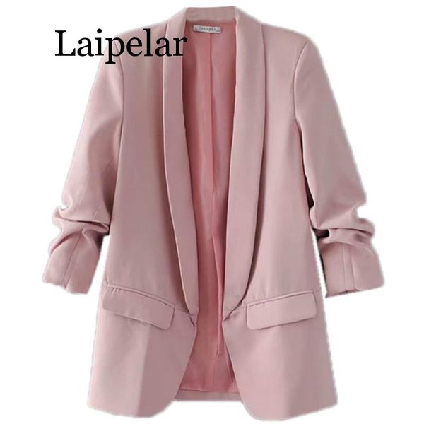 shawl collar elegant office ladies workwear blazer long sleeve regular fit minimalist 2019 women autumn blazer 7 colors, White;black
shawl collar elegant office ladies workwear blazer long sleeve regular fit minimalist 2019 women autumn blazer 7 colors, White;black