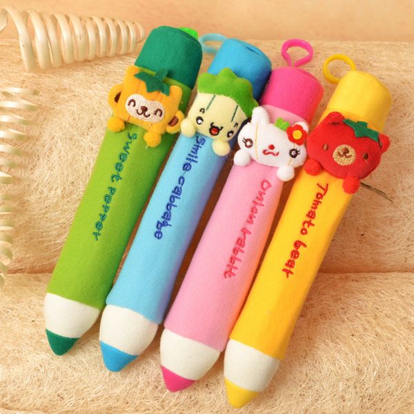 novelty pencil shaped pencil bag , animal plush bag for school children , soft as school stationary
novelty pencil shaped pencil bag , animal plush bag for school children , soft as school stationary