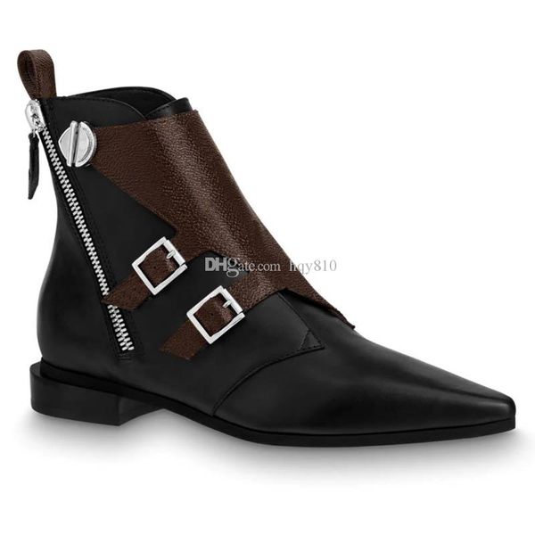 jumble flat ankle boot fashion brand women designer boots pointed toe luxury boots size 35-40 model mth1003, Black
jumble flat ankle boot fashion brand women designer boots pointed toe luxury boots size 35-40 model mth1003, Black