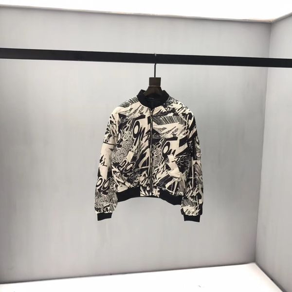 men's jackets the new autumn and winter bomber jacket graffiti artists comic cartoon printing short paragraph loose fashion casual jack, Black;brown
men's jackets the new autumn and winter bomber jacket graffiti artists comic cartoon printing short paragraph loose fashion casual jack, Black;brown