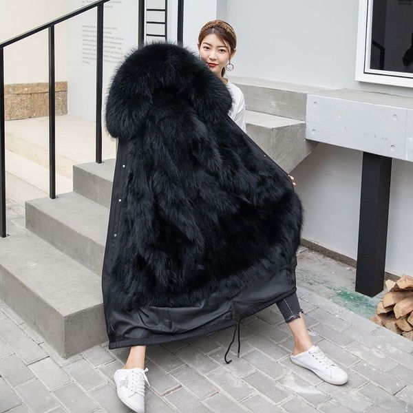 2019 winter fashion women real raccoon fur coat female genuine fur jacket ladies natural hooded x-long overcoats outwear a12, Black
2019 winter fashion women real raccoon fur coat female genuine fur jacket ladies natural hooded x-long overcoats outwear a12, Black