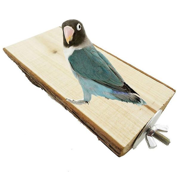 wooden cage platform bird parrots hamster pet branch perch stand rack play toy
wooden cage platform bird parrots hamster pet branch perch stand rack play toy