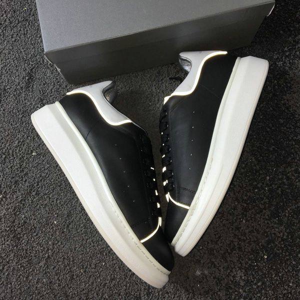 new men women fashion leather alexanders 3m reflective platform queens casual shoes white black designer sneakers des chaussures zapatos
new men women fashion leather alexanders 3m reflective platform queens casual shoes white black designer sneakers des chaussures zapatos