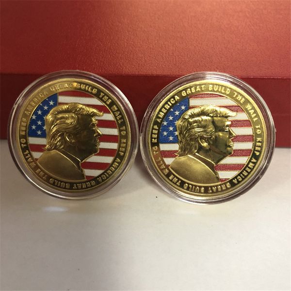 donald trump gold eagle coin commemorative coin build wall to keep america great 45th president metal badge token craft
donald trump gold eagle coin commemorative coin build wall to keep america great 45th president metal badge token craft