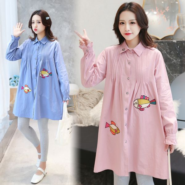 88202# maternity dress summer turn down cotton short sleeve loose stylish dress for pregnant women mom, White
88202# maternity dress summer turn down cotton short sleeve loose stylish dress for pregnant women mom, White