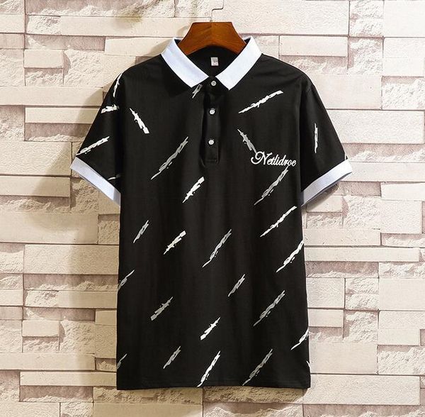 mens конструктора тенниски людей рубашки с коротким рукавом отворотом шеи футболку летняя дышащий кнопка пуловер футболка мужчины лоскутная, White;black 
mens конструктора тенниски людей рубашки с коротким рукавом отворотом шеи футболку летняя дышащий кнопка пуловер футболка мужчины лоскутная, White;black