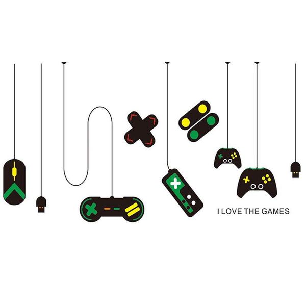 diy gamer wall decal sticker,i love the games gaming controller joystick picture decor art home decoration removable decorative
diy gamer wall decal sticker,i love the games gaming controller joystick picture decor art home decoration removable decorative