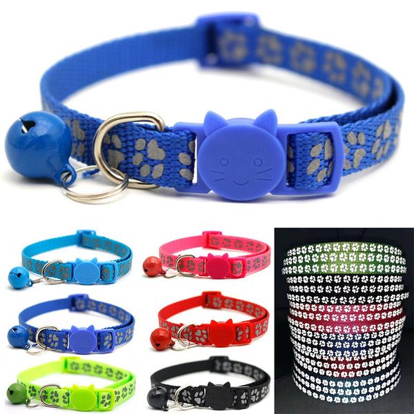 reflective cats collar pour chat kitten collar chapa perro personalizada cat necklace with bell breakaway fashion adjustable
reflective cats collar pour chat kitten collar chapa perro personalizada cat necklace with bell breakaway fashion adjustable