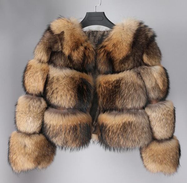 2020 maomaokong brand brown raccoon fur coats long sleeve crew neck three quarters winter warm pie overcomes fur short parkas, Black
2020 maomaokong brand brown raccoon fur coats long sleeve crew neck three quarters winter warm pie overcomes fur short parkas, Black