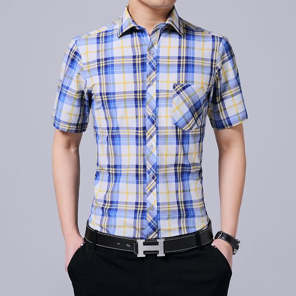 plaid shirt men korean long sleeve plus size shirts male fashion simple party dress blouse summer new arrival, White;black
plaid shirt men korean long sleeve plus size shirts male fashion simple party dress blouse summer new arrival, White;black