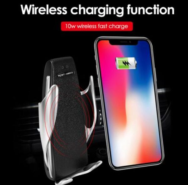 10w wireless car charger s8 automatic clamping fast charging phone holder car air outlet mobile phone qi wireless charging
10w wireless car charger s8 automatic clamping fast charging phone holder car air outlet mobile phone qi wireless charging