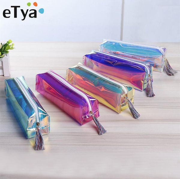 etya new laser cosmetic bag tassel small makeup pencil case women travel make up organizer storage pouch toiletry wash bags
etya new laser cosmetic bag tassel small makeup pencil case women travel make up organizer storage pouch toiletry wash bags