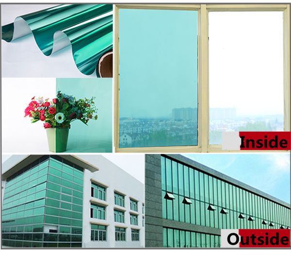 green&silver solar tint film one-way vision self-adhesive building window stickers protect privacy office/hallway 0.8x5m
green&silver solar tint film one-way vision self-adhesive building window stickers protect privacy office/hallway 0.8x5m