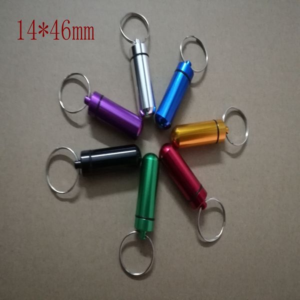 empty 14*46mm diy keychain box keyring waterproof aluminum cases bottle holder container jar boxes
empty 14*46mm diy keychain box keyring waterproof aluminum cases bottle holder container jar boxes