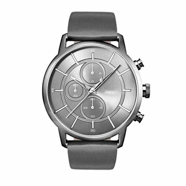 fashion quartz watch chronograph with leather strap b1513570+1513575+1513574 men's watch, Slivery;brown
fashion quartz watch chronograph with leather strap b1513570+1513575+1513574 men's watch, Slivery;brown