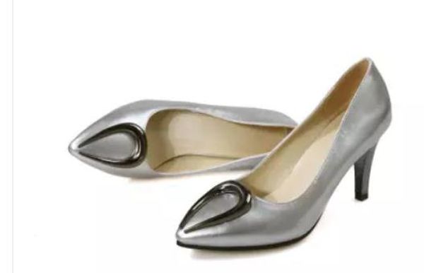 2018 women's shoes in spring and autumn with new style high heel fine heel pointed end, Black
2018 women's shoes in spring and autumn with new style high heel fine heel pointed end, Black