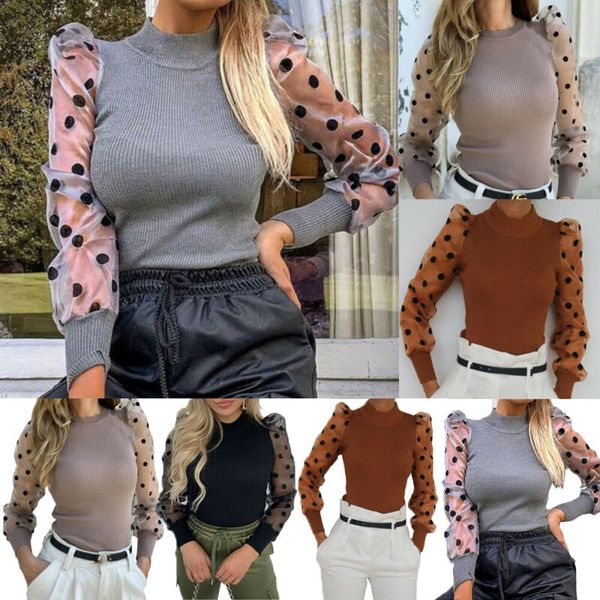 2020 новый fshion женщины outwork дамы повседневный пуловер puff рукавом mock neck sweater перемычка топы туники top, Black;blue
2020 новый fshion женщины outwork дамы повседневный пуловер puff рукавом mock neck sweater перемычка топы туники top, Black;blue