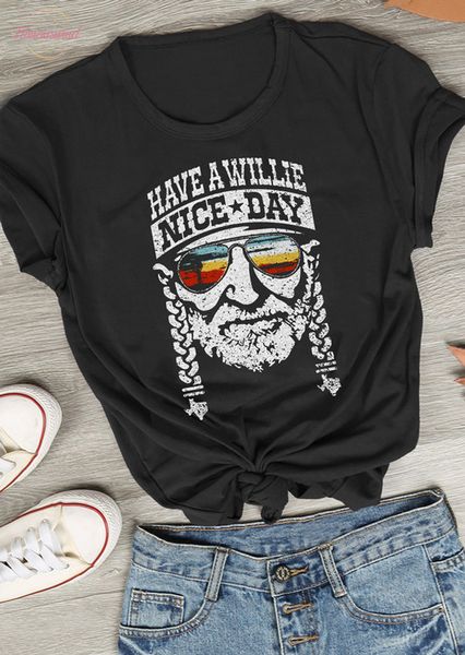 summer women short t shirt have a willie nice day letter o neck tshirt tee x xxxl plus size casual t shirt, White
summer women short t shirt have a willie nice day letter o neck tshirt tee x xxxl plus size casual t shirt, White
