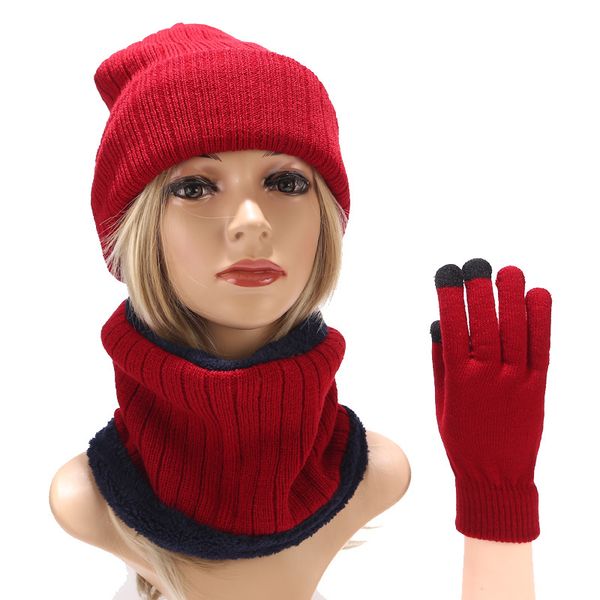 women winter hat scarf gloves set for men kitted thicken warm plus velvet hat girl fashion soft solid female cap, Blue;gray
women winter hat scarf gloves set for men kitted thicken warm plus velvet hat girl fashion soft solid female cap, Blue;gray