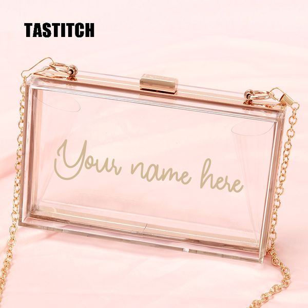 custom name acrylic bags personalized clear printed clutches transparent bride handbags writing letter initial women evening bag
custom name acrylic bags personalized clear printed clutches transparent bride handbags writing letter initial women evening bag
