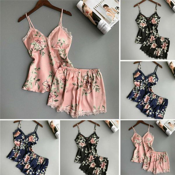 women girl summer pajama sets shorts babydoll sleepwear lingerie silk satin nightwear sleepwear set, Black;red
women girl summer pajama sets shorts babydoll sleepwear lingerie silk satin nightwear sleepwear set, Black;red