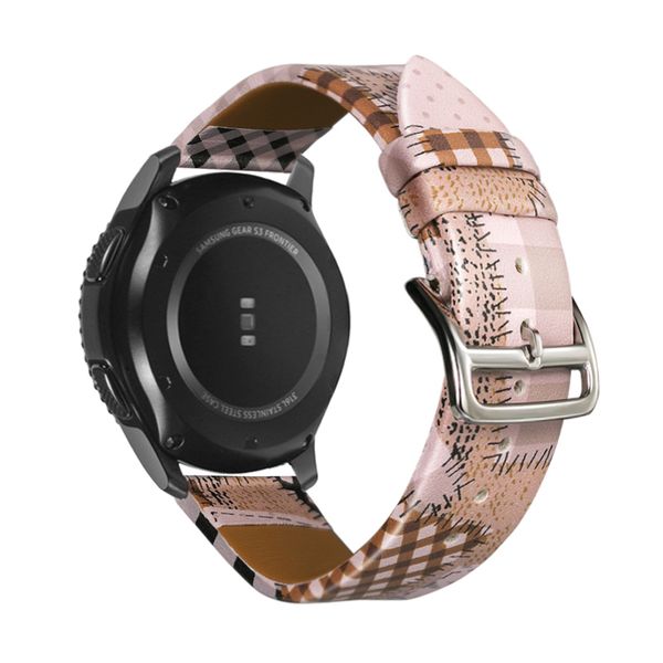 22mm strap for samsung gear s3 frontier galaxy watch 46mm huawei watch gt 2 46mm amazfit gtr 47mm band printing leather bracelet, Black;brown
22mm strap for samsung gear s3 frontier galaxy watch 46mm huawei watch gt 2 46mm amazfit gtr 47mm band printing leather bracelet, Black;brown