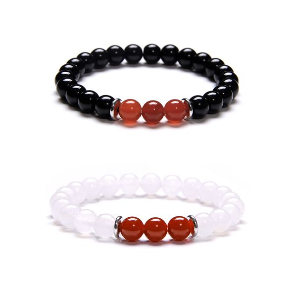 couple bracelet women natural agates stone beaded bracelet homme natural stone beads women yoga jewelry gem, Black
couple bracelet women natural agates stone beaded bracelet homme natural stone beads women yoga jewelry gem, Black
