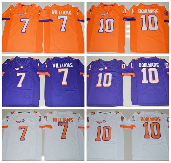 ncaa clemson tigers #10 ben boulware college football jersey embroidery logos stitched men 7 mike williams jerseys uniforms, Black
ncaa clemson tigers #10 ben boulware college football jersey embroidery logos stitched men 7 mike williams jerseys uniforms, Black