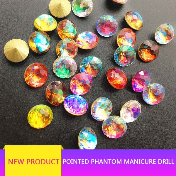 sharp bottom crystal gradient color 3d nail art rhinestone colored shadow coloured phantom crystal round spherical glass, Silver;gold
sharp bottom crystal gradient color 3d nail art rhinestone colored shadow coloured phantom crystal round spherical glass, Silver;gold