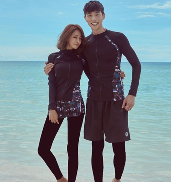 2019 black couple long-sleeved swim diving surfing swimming suit belly-covering slim long-sleeved sunscreen diving suit, White;black
2019 black couple long-sleeved swim diving surfing swimming suit belly-covering slim long-sleeved sunscreen diving suit, White;black