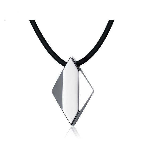 silver color fashion men's rhombus pendant necklace tungsten carbide link chain necklaces jewelry gift for men boys j698
silver color fashion men's rhombus pendant necklace tungsten carbide link chain necklaces jewelry gift for men boys j698