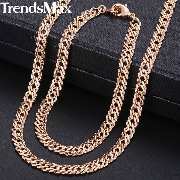 womens jewelry sets 585 rose gold bracelet necklace set hammered venitian chain 2018 wholesale dropshipping jewelry 5.5mm kcs03, Silver
womens jewelry sets 585 rose gold bracelet necklace set hammered venitian chain 2018 wholesale dropshipping jewelry 5.5mm kcs03, Silver