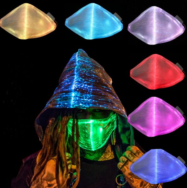 led flash mask 7 colors glow suitable for men and women carnival mask music party christmas halloween glow mask black
led flash mask 7 colors glow suitable for men and women carnival mask music party christmas halloween glow mask black