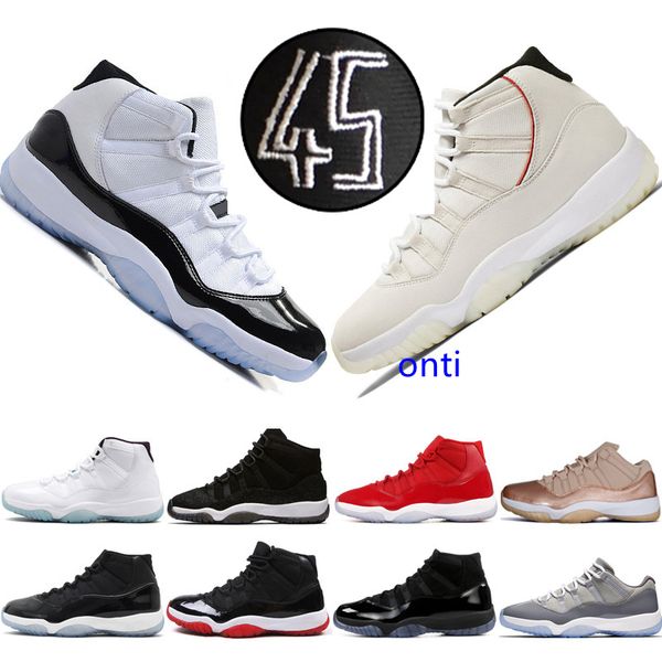 concord high 45 23 11 xi 11s cap and gown prm heiress gym red chicago platinum tint space jams mens basketball shoes sports sneakers, Black
concord high 45 23 11 xi 11s cap and gown prm heiress gym red chicago platinum tint space jams mens basketball shoes sports sneakers, Black