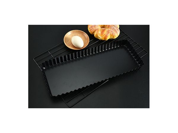 36cm rectangular live bottom wavy cake moulds baking tray carbon steel non-stick pan household baking pan
36cm rectangular live bottom wavy cake moulds baking tray carbon steel non-stick pan household baking pan