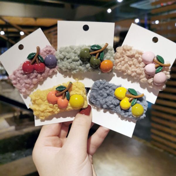 korean autumn and winter cute cherry wool curlers plush fruit edge clip net red bangs clip children bb clip female, Golden;silver
korean autumn and winter cute cherry wool curlers plush fruit edge clip net red bangs clip children bb clip female, Golden;silver
