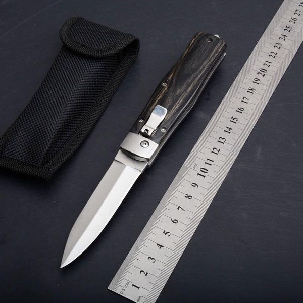 Utility Side Open Smooth Action Folding Tactical Knife 8CR13 60HRC Blade Outdoor EDC Survival Gear Knife Hunting Knives Cutting Tool P442F Q
Utility Side Open Smooth Action Folding Tactical Knife 8CR13 60HRC Blade Outdoor EDC Survival Gear Knife Hunting Knives Cutting Tool P442F Q
