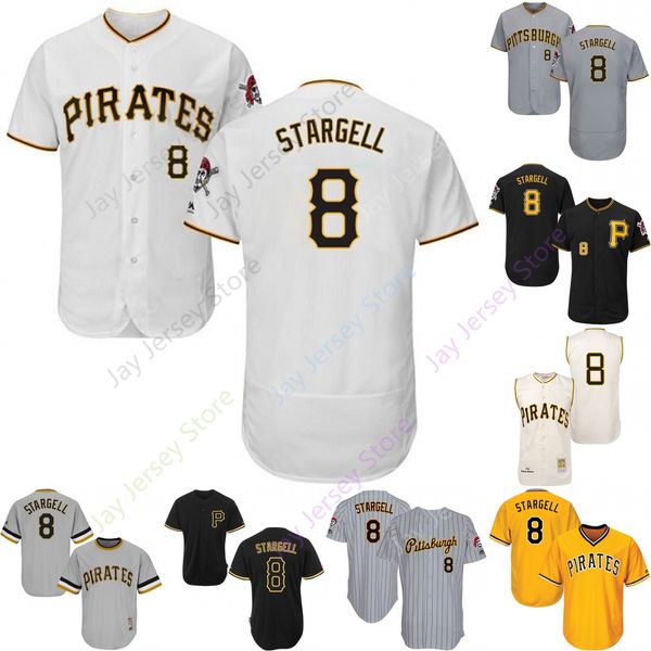 Custom Pittsburgh 8 Willie Stargell Jersey Pirates Jerseys Cool Base Flexbase White Black Red Grey Home Away Men Women Youth All Stitched
Custom Pittsburgh 8 Willie Stargell Jersey Pirates Jerseys Cool Base Flexbase White Black Red Grey Home Away Men Women Youth All Stitched