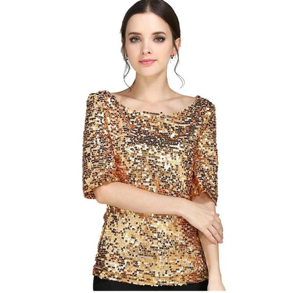 hisuma женщины лето с коротким рукавом лоскутное bling блесток футболка эластичный плюс размер 5xl повседневная леди o-образным вырезом руба, White
hisuma женщины лето с коротким рукавом лоскутное bling блесток футболка эластичный плюс размер 5xl повседневная леди o-образным вырезом руба, White