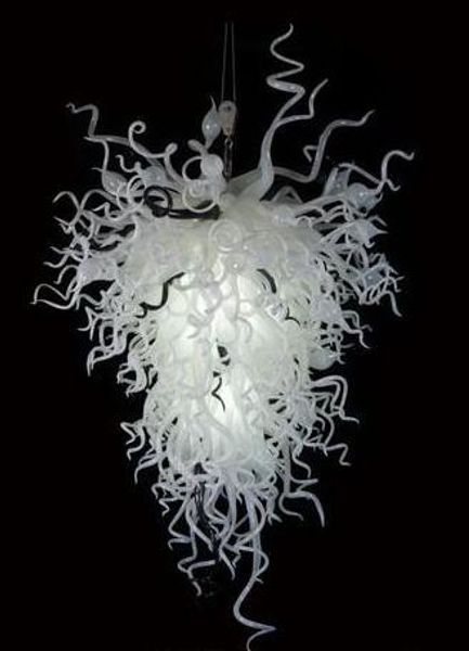 modern white glass pendant chandelier light hand blown glass chain hanging chandelier lamp fixtures for living dining study room home decor
modern white glass pendant chandelier light hand blown glass chain hanging chandelier lamp fixtures for living dining study room home decor