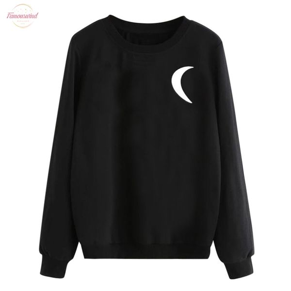 womens autumn blouse loose punk casual sweatshirt female long sleeve floral o neck moon printed pullover spring ladies girls 802, White
womens autumn blouse loose punk casual sweatshirt female long sleeve floral o neck moon printed pullover spring ladies girls 802, White