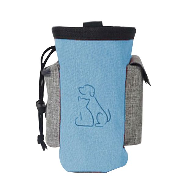 

walking outdoor snack reward dog treat bag detachable pouch waterproof waist pack training puppy pet feed storage pocket