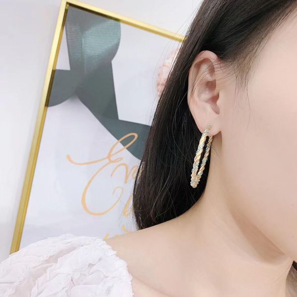 luxury hook earrings with color diamond fashion earrings in s925 silver needle ps4580
luxury hook earrings with color diamond fashion earrings in s925 silver needle ps4580