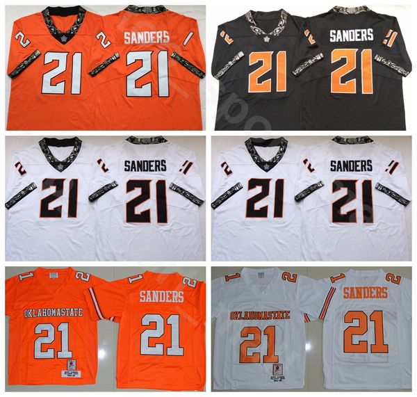 oklahoma state football college 21 barry sanders jersey university all stitched team color orange white black away breathable high quality
oklahoma state football college 21 barry sanders jersey university all stitched team color orange white black away breathable high quality
