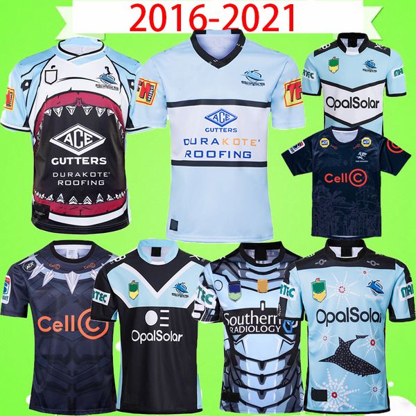 2020 2021 cronulla-sutherland sharks rugby jersey 2016 2017 indigenous shirt vintage league jerseys retro blackshark hero edition, Black;gray
2020 2021 cronulla-sutherland sharks rugby jersey 2016 2017 indigenous shirt vintage league jerseys retro blackshark hero edition, Black;gray