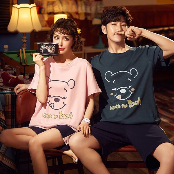 pu8kq couple new pajamas 2020 new female summer student cute large size cotton clothes clothes home furnishing clothing men's thin home, Blue;red
pu8kq couple new pajamas 2020 new female summer student cute large size cotton clothes clothes home furnishing clothing men's thin home, Blue;red