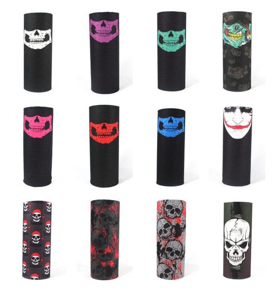 21 style skeleton skull seamless magic scarf face mask fishing cycling ski bandanas outdoor headband tube scarf men and women, Black
21 style skeleton skull seamless magic scarf face mask fishing cycling ski bandanas outdoor headband tube scarf men and women, Black