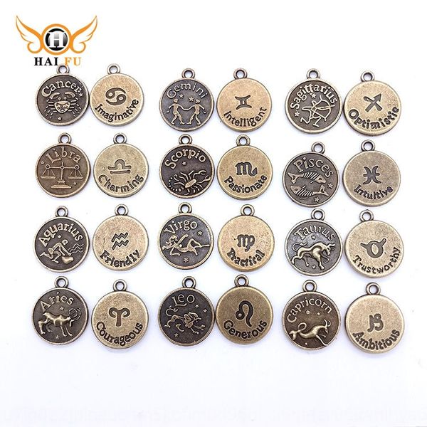 nsjcv 12 constellation 20*18mm handmade material accessory alloy 12 constellation pendant 20*18mm handmade diy material accessory pendant br, Silver 
nsjcv 12 constellation 20*18mm handmade material accessory alloy 12 constellation pendant 20*18mm handmade diy material accessory pendant br, Silver