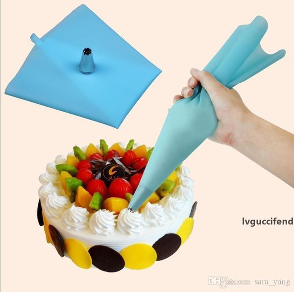 by dhl 100pcs 34cm length silicone icing piping cream pastry bag cake decorating lin3955
by dhl 100pcs 34cm length silicone icing piping cream pastry bag cake decorating lin3955